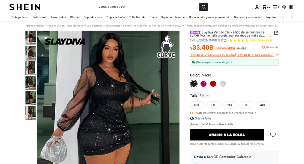 comprar ropa de shein