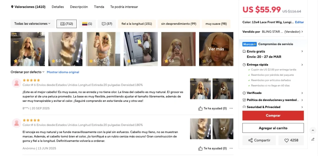 mejores pelucas de aliexpress en 2027