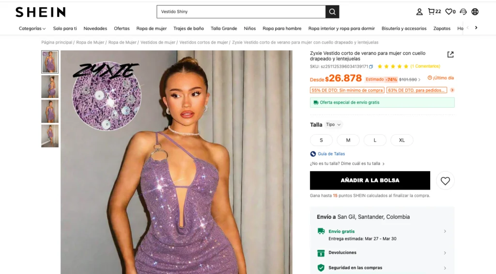 mejores vestidos shein en 2026
